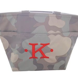 THERMAL TOTE - Soft Camo Monogrammed K